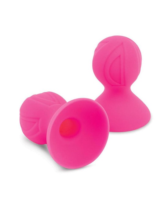 Size Up Silicone Nipple Suckers - XL - Pink