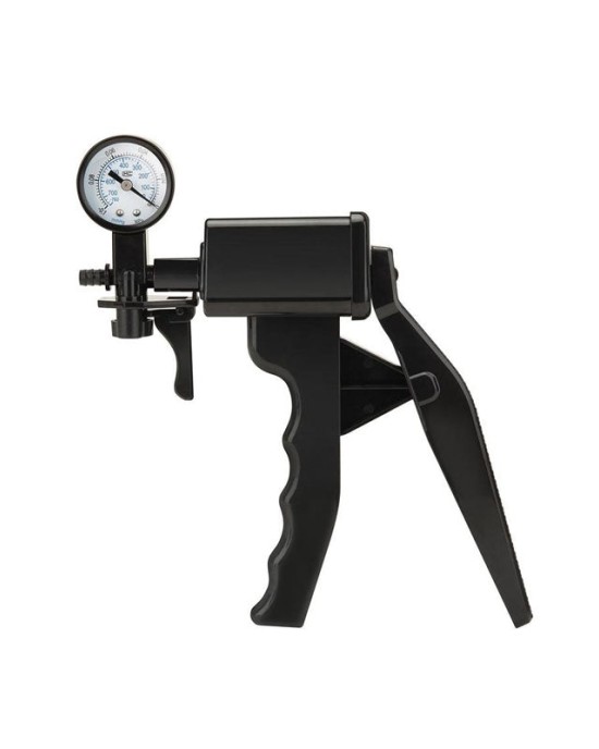 Size Up Ergonomic Trigger Penis Pump with Pressure Gauge