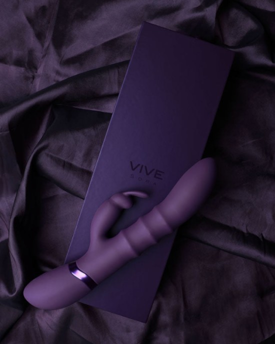 Vive Sora Rabbit Vibrator - Purple