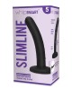 WhipSmart 5 Inch Slimline Vibrating Dildo - Black