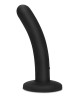 WhipSmart 5 Inch Slimline Vibrating Dildo - Black