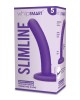 WhipSmart 5 Inch Slimline Vibrating Dildo - Purple