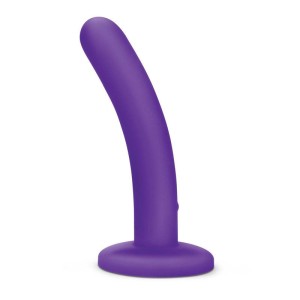 WhipSmart 5 Inch Slimline Vibrating Dildo - Purple