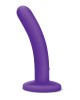 WhipSmart 5 Inch Slimline Vibrating Dildo - Purple