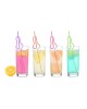 Glitterati Penis Silly Straws - 8 Pack