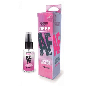 Deep AF Numbing Throat Spray - Strawberry Flavoured