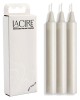 LaCire Drip Pillar Candles - White