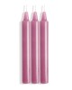 LaCire Drip Pillar Candles - Violet