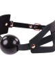 Sex & Mischief Brat Ball Gag - Rose Gold/Black