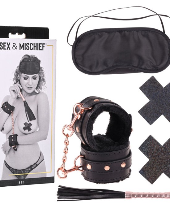 Sex & Mischief Brat Kit - Rose Gold/Black