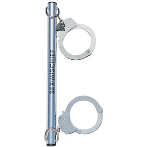 Sex & Mischief Spreader Bar with Metal Cuffs