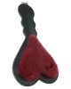 Sex & Mischief Enchanted Heart Paddle - Red/Black