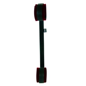 Sex & Mischief Enchanted Spreader Bar - Black/Red