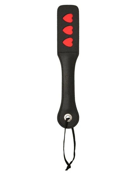 Sex & Mischief Heart Paddle - Black