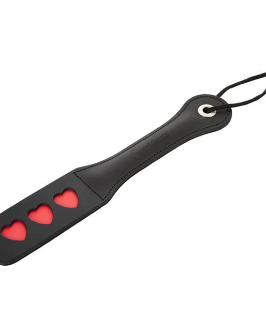 Sex & Mischief Heart Paddle - Black