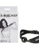 Sex & Mischief Fishnet Ball Gag - Black