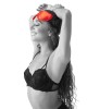 Sex & Mischief Amor Blindfold - Red