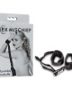 Sex & Mischief Adjustable Handcuffs - Black