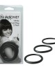 Sex & Mischief Nitrile Cock Ring - 3 Pack