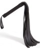 Sex & Mischief Faux Leather Flogger - Black