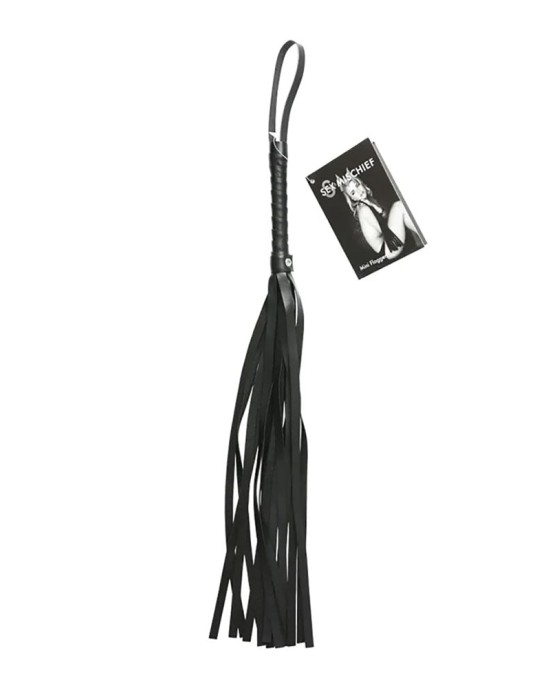 Sex & Mischief Mini Flogger - Black