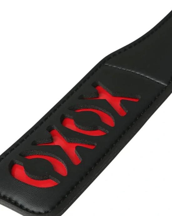 Sex & Mischief XOXO Paddle - Black