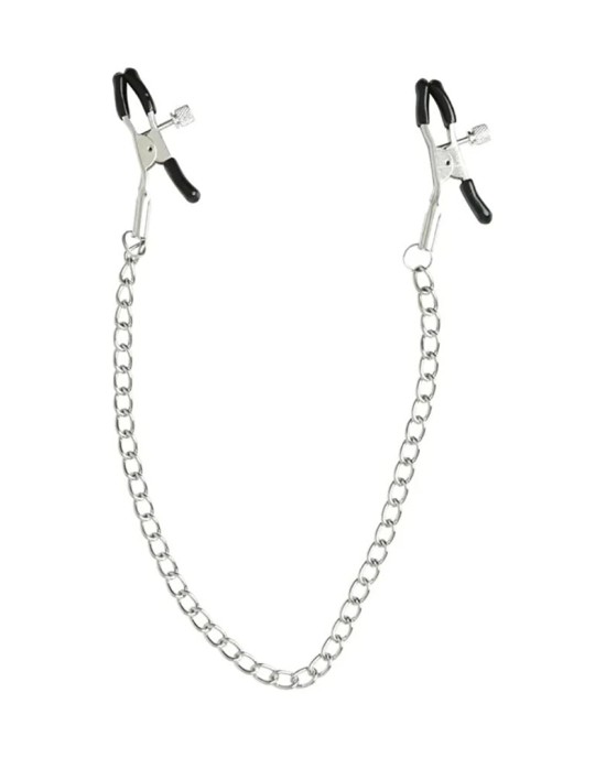 Sex & Mischief Chained Nipple Clamps with Chain