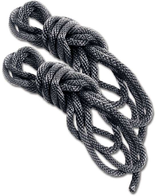 Sex & Mischief Black Silky Rope - Black