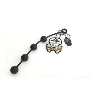 Boneyard Ass Ballz M Anal Beads - Black