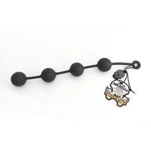 Boneyard Ass Ballz XL Anal Beads - Black