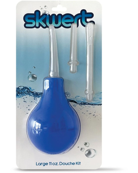 Skwert Medium 11 oz Douche Kit - Blue