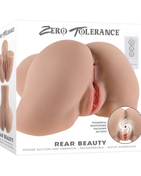 Zero Tolerance Rear Beauty - Light - Vibrating & Sucking Doggy Style Masturbator