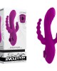 Evolved Fourgasm Triple Vibrator with Suction - Purple