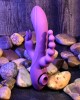 Evolved Fourgasm Triple Vibrator with Suction - Purple