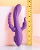 Evolved Fourgasm Triple Vibrator with Suction - Purple