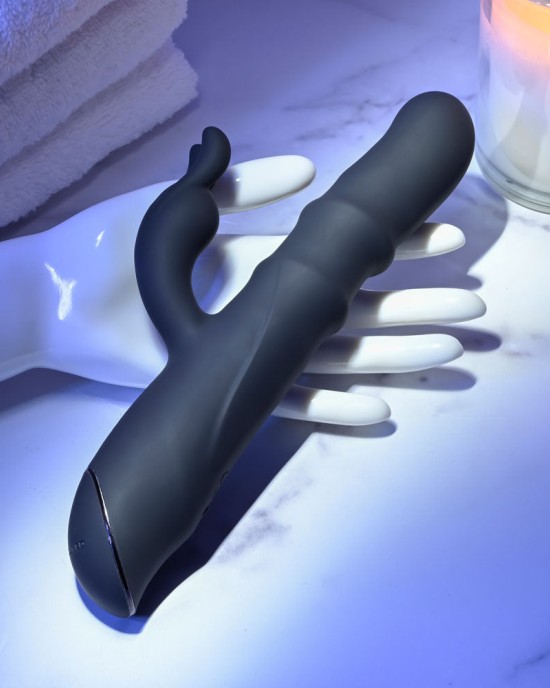 Evolved Ringmaster Rabbit Vibrator - Black