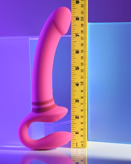 Gender X Sharing Is Caring Strapless Dildo - Pink