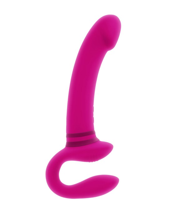 Gender X Sharing Is Caring Strapless Dildo - Pink