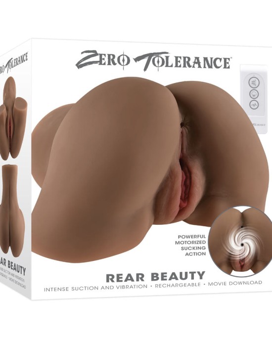 Zero Tolerance Rear Beauty - Dark- Vibrating & Sucking Doggy Style Masturbator