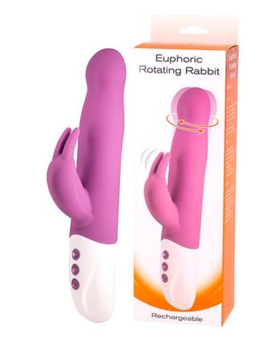 Seven Creations Euphoric Rotating Rabbit - Pink