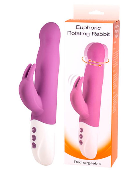 Seven Creations Euphoric Rotating Rabbit - Pink