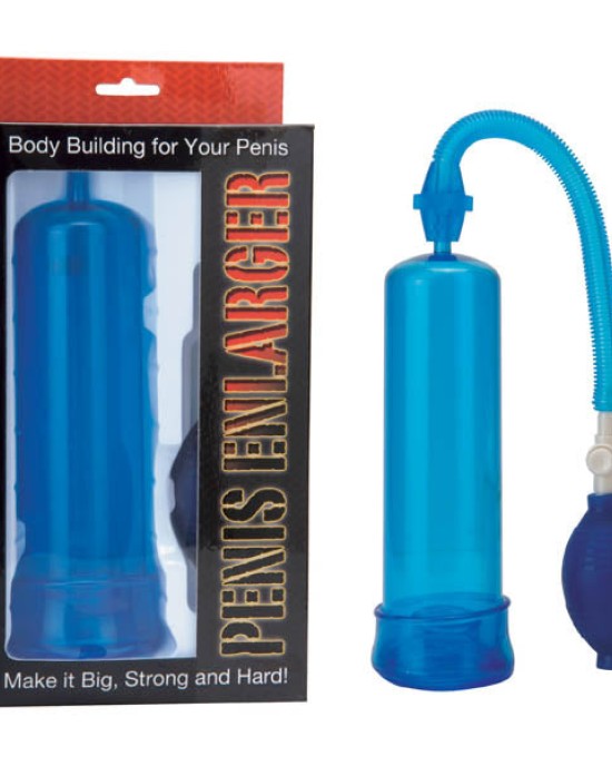 Penis Pump Enlarger - Blue