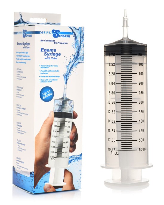 CleanStream 550ml Enema Syringe