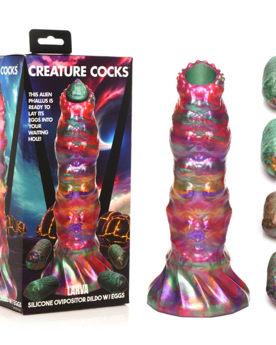 Creature Cocks Larva Silicone Dildo