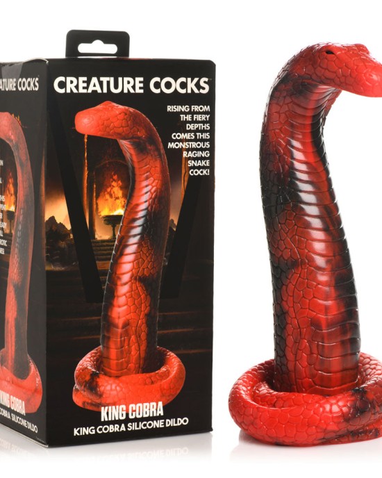 Creature Cocks King Cobra Silicone Dildo