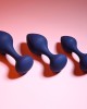 Playboy Pleasure Tail Trainer Butt Plugs - Black - Set of 3