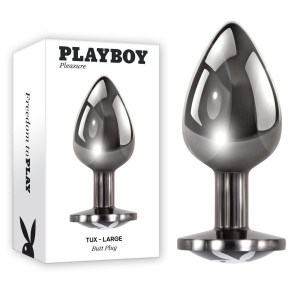 Playboy Pleasure Tux - Large Metal Butt Plug