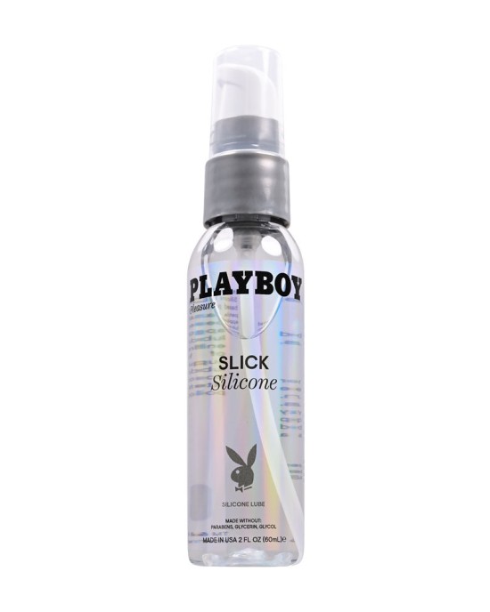 Playboy Pleasure Slick Silicone Lubricant - 60ml