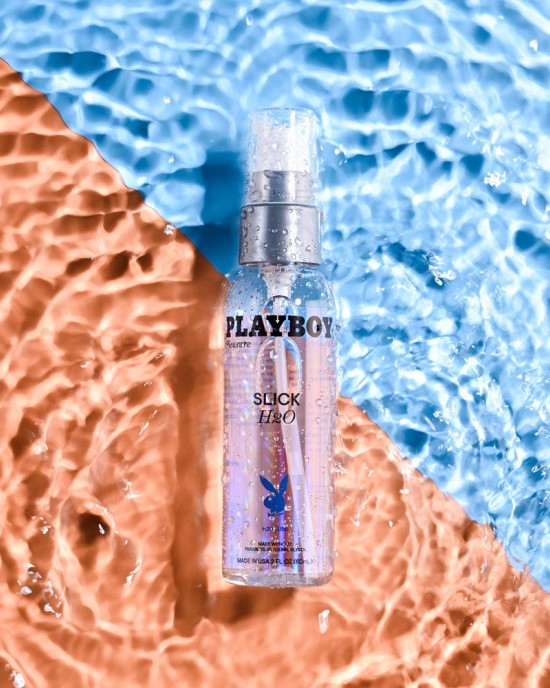 Playboy Pleasure Slick H2O Water Based Lubricant  - 60ml