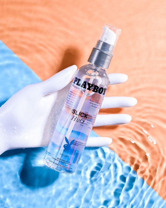 Playboy Pleasure Slick H2O Water Based Lubricant - 120ml